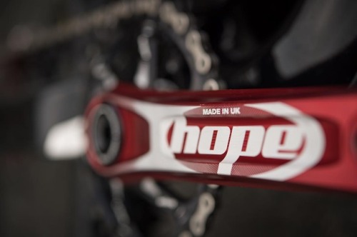 hopetech: Hope Cranks- it’s all about choice….colour, length, spider/no spider. You decide. Image @r