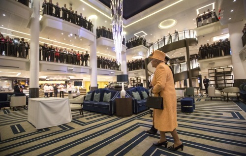 Queen Elizabeth II and Prince Philip, Duke of Edinburgh attended the official naming ceremony of ‘Br