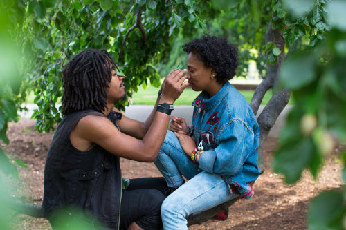 portraits-of-america:  “Are you dating or just friends?”“It’s weird.”Boston, MA