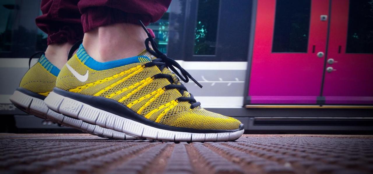 Comienzo Vuelo pizarra Nike Free Flyknit 5.0 HTM SP - Tour Yellow/Light... – Sweetsoles –  Sneakers, kicks and trainers.