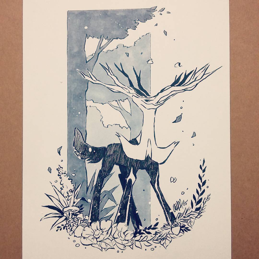 nagai13:  Inktober until now :) 8/10 - 15/10 