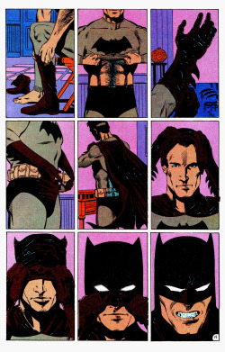 endternet:  Suit UpLegends of the Dark Knight Vol. 1 #1 (November 1989)Art by Ed Hannigan 