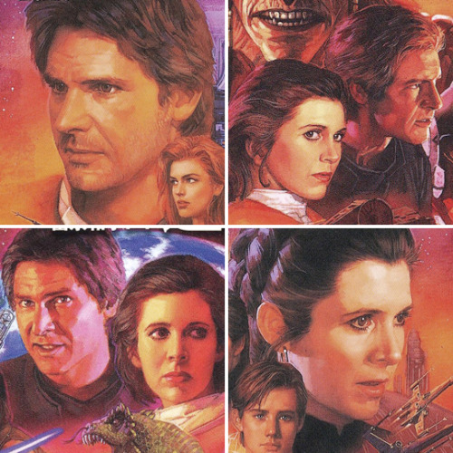 winterbythesea:Han &amp; Leia on the Japanese EU covers.