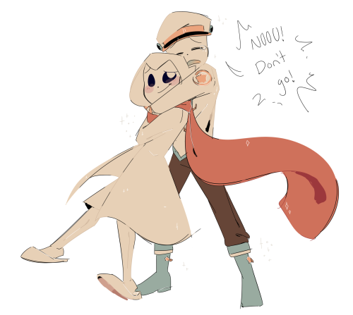 Warm Up Drawing Of These Two Dorks