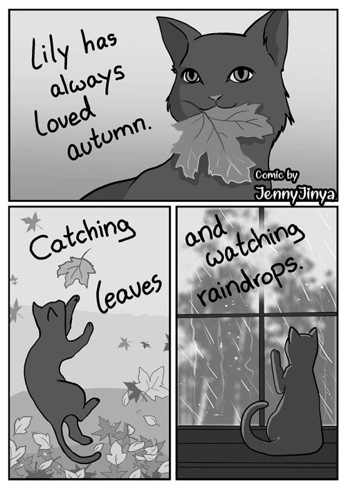 jenny-jinya:  TW: animal death I had a quick idea for a bittersweet Halloween comic. Please pay close attention to where your cats hide outside when it is cold &lt;3 Happy Halloween!  :)WEBTOON