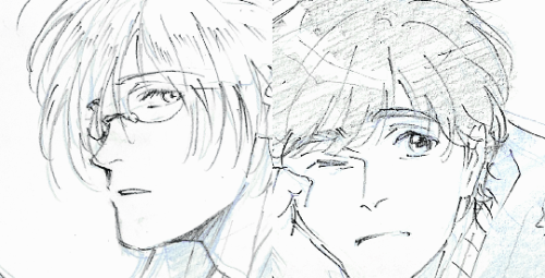 tohmura: asheiji sketches by akemi hayashi ♡