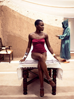 cantinaband:Lupita Nyong’o | photographed by Mikael Jansson