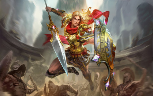 SMITE Achilles By Scebiqu 