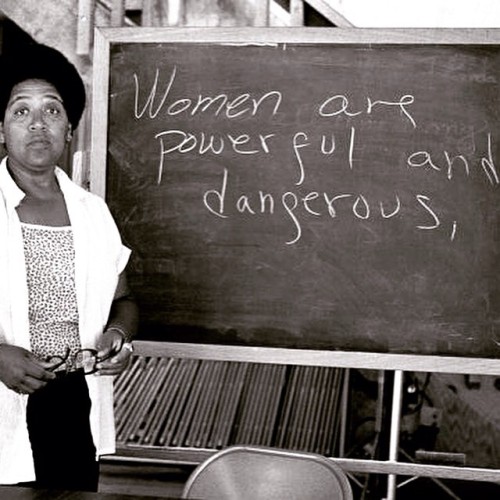 it is wednesday so we thought yall could use a lil reminder from the one and only ms. audre lorde.. 