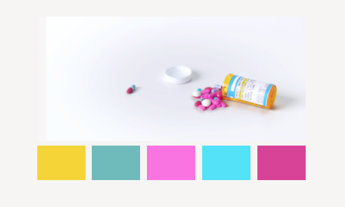 perfectrainbow:  Girls by the 1975 → Color Palettes  