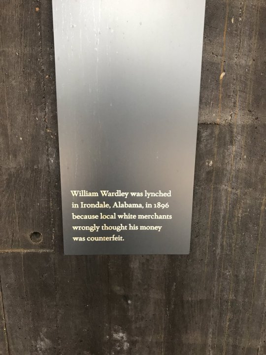 thatpettyblackgirl:  https://museumandmemorial.eji.org/  A gentle reminder that the “last lynchings” were between 1981-1991, so  it’s less than 40. The CRA act was passed 54 years ago. Not enough  people want to hear or remember that.   