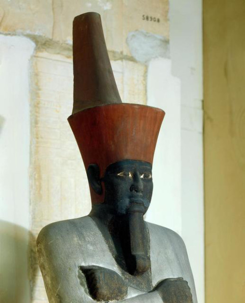 Statue of King Mentuhotep IIKing Mentuhotep II founded the Middle Kingdom of Egypt (ca. 2050-1710 BC