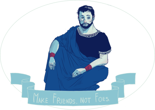 sarlyneart: @advicefromatticus asked: //8 seems like mostly greek flag colours so that for atticus i