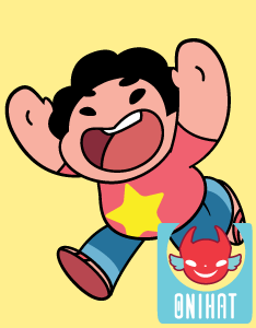 onihat:  Steven Universe Sticker set! Check them out at fanime’s artist alley #820! 