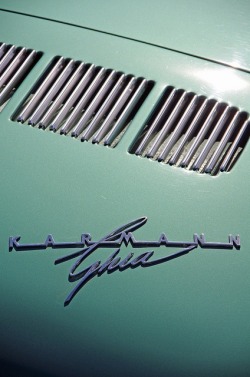 mister-georges:  VW Ghia KArmann