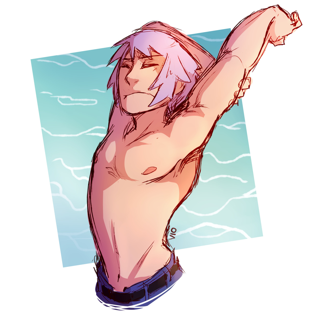riku-eosphorus:  (( Cute island boy ))