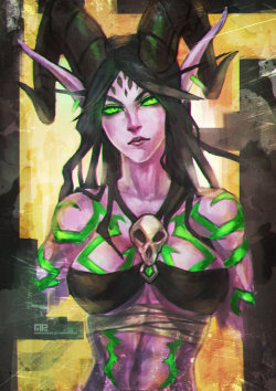 Demon Hunter Doodle by MonoriRogue 