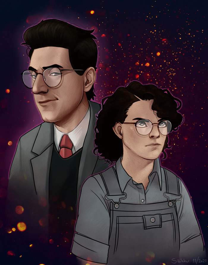 saikkuart: If you didn’t expect me to draw Ghostbusters fan art then ...