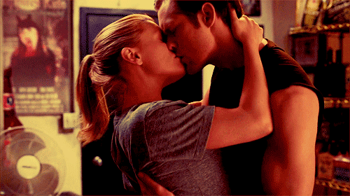 blueletter:  True Blood - Sookie and Eric’s 1st kiss ♥ [x] video 