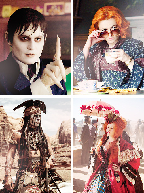 loopholes:  Johnny Depp &amp; Helena Bonham Carter » collabs 