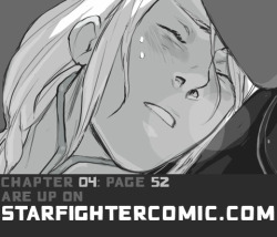 Up on the site!The Starfighter shop: prints, books, and other goodies! ✧ Starfighter: Eclipse ✧   A visual novel game based on Starfighter is now available!