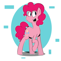 goldenled: qt pink horse =3