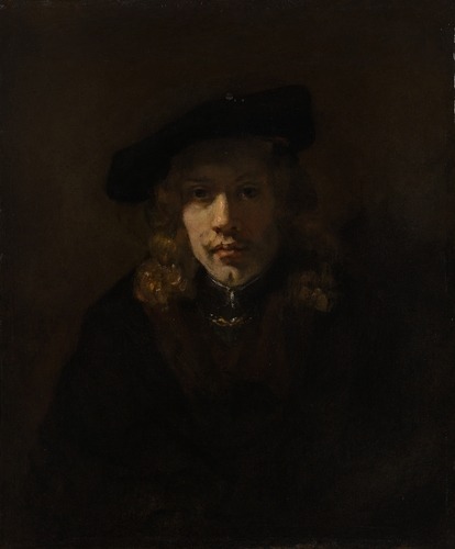 met-european-paintings:Man in a Beret by Rembrandt, European PaintingsGift of Charles S. Payson, 197