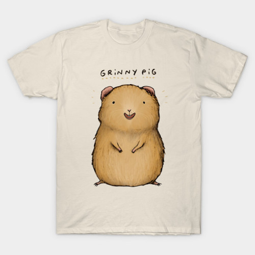 petshirts: Grinny Pig T-ShirtDesigned and Sold by SophieCorriganGrinny PigBuy now! | bit.ly/