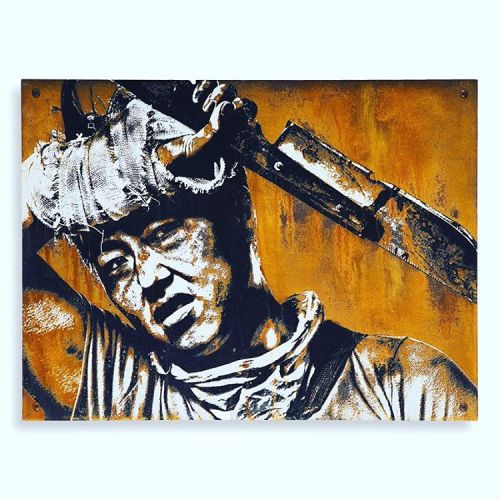 &ldquo;Culling&rdquo; 18x24x1.75 Rust Potrait edition of 5. Available now on 1xrun.com #eddiecolla #