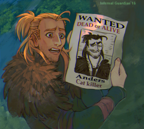 infernal-guard: Poor Anders. cat husbando