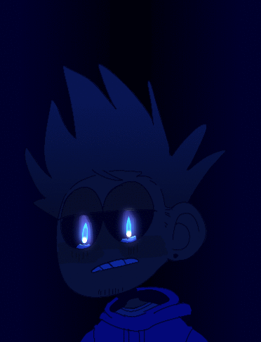 zom-bgone: concept: tom but w candles in his sockets