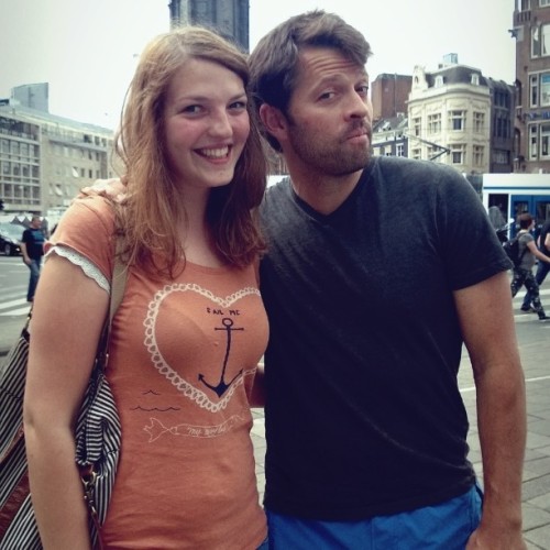 indiependentmind:I met Misha Collins, pointed out the main things to see in Amsterdam and invited hi