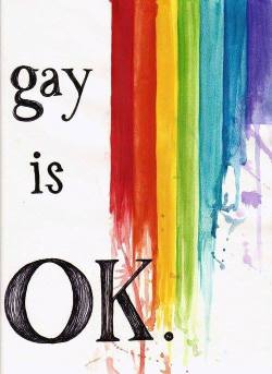 “GAY IS OK” 