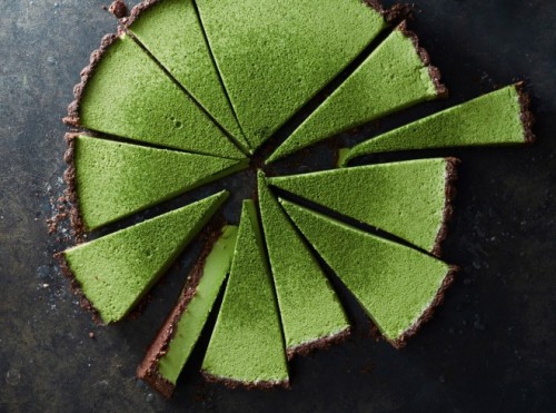 delta-breezes:Matcha Coconut Custard Tart | Amy Chaplin