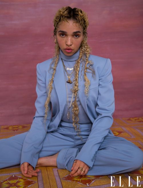 FKA twigs, photographed by Ruth Ossai and styled by Matthew Josephs for ELLE US March 2021