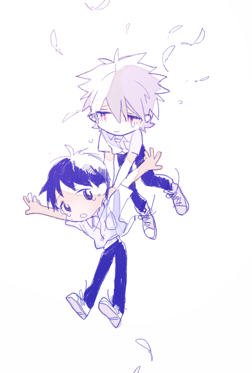 evafankawoshin:  【エヴァ】カヲシン落書き集       