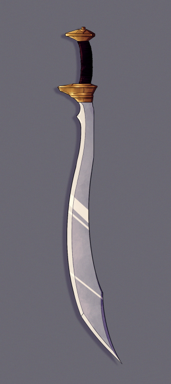 lizzybizzyo:The Old Guard Weaponsjust felt like drawing some cool swords you know how it is