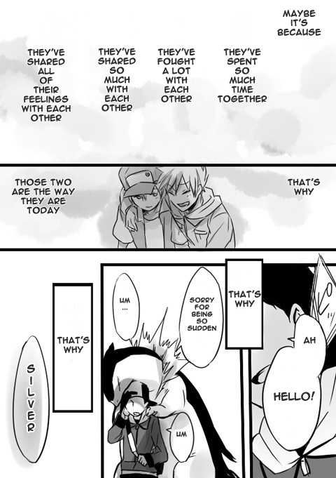gaypokemontrainers: Here’s the English Scanlation of the Namelessshipping / Huntershipping Dou