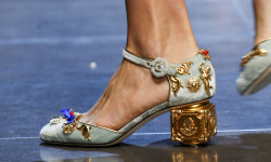 lamorbidezza:  Shoes at Dolce&Gabbana