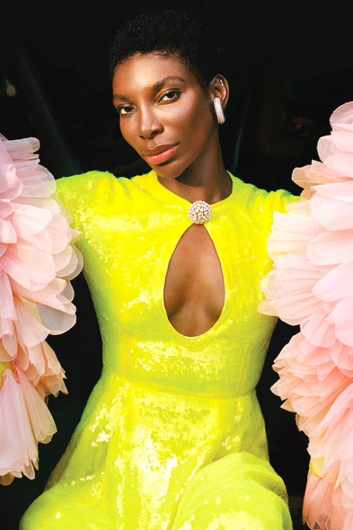 theavengers:Michaela Coel photographed by Malick Bodian for Vogue (2022)