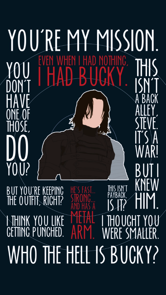 Bucky Barnes/winter Soldier.