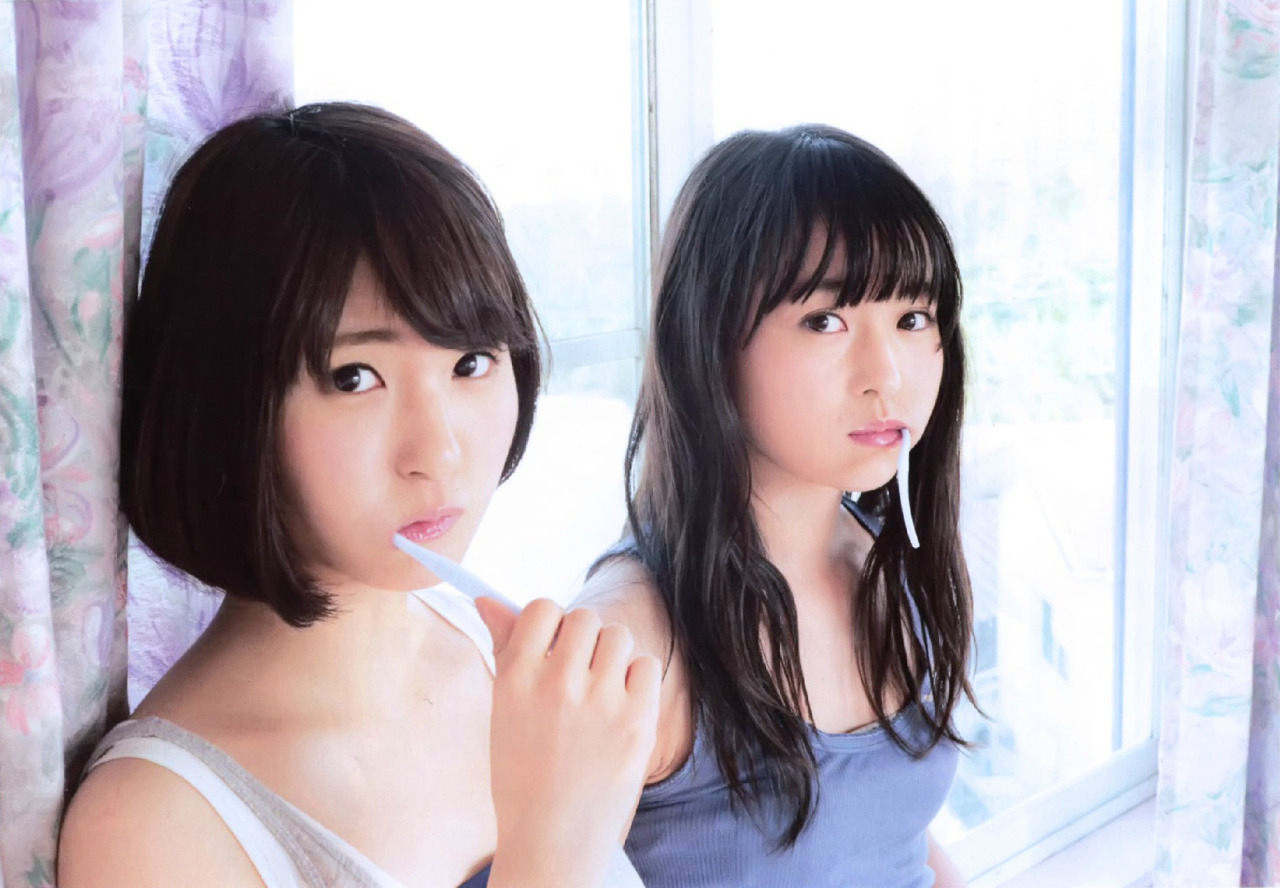 46pic:  Marika Ito × Sayuri Inoue - ENTAME   