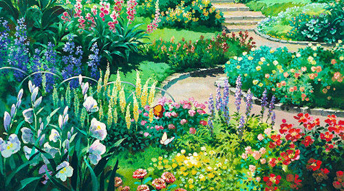 STUDIO GHIBLI + Flowers