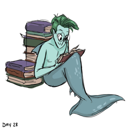 here is another week of Mermay! only a few days left and still having fun with it :) do you have a f