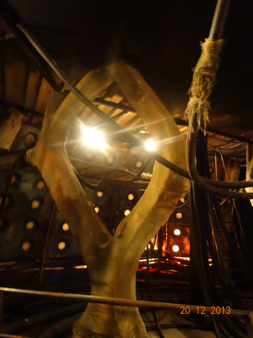 merryandfree:The 10th Doctor’s TARDIS interior, we were able to explore it from a distance. Seriousl