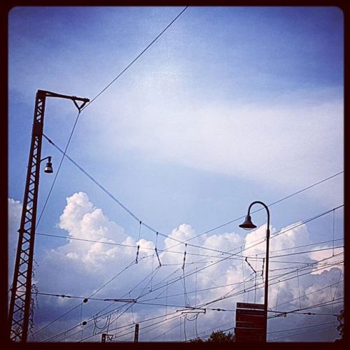 beautiful far #thunderstorm in the #north looking from #friedberghessen meets #railway #clouds #stratocumulus via Instagram https://ift.tt/2qS4k8I