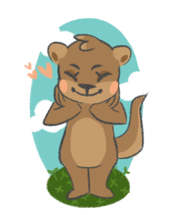 trashtroboy: i’m just learning photoshop so i decided to make an otter for some practice !