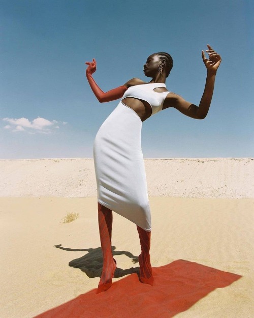 Modelsof-Color:eya Mariam By Dan Beleiu For Vogue España , August 2021