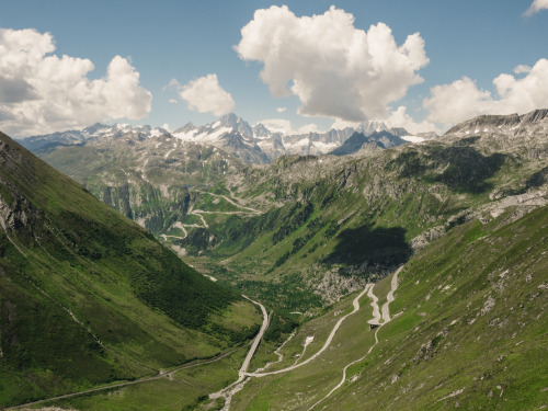 Furka Pass, 2,429m - Canton Valais, Switzerland