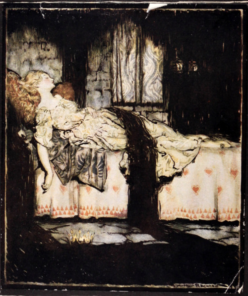michaelmoonsbookshop:The Sleeping Beauty - Arthur Rackham 1920 [Sold]